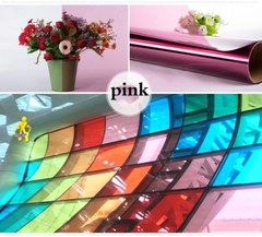 Window Glass Sticker Solar Film Decor Transparent Self Adhesive Vinyl Frosted