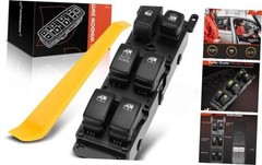 Master Power Window Switch Compatible with Kia Rio, Rio5, 2007 2008 2009