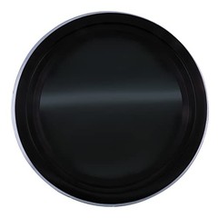 CRL 11035S 12″ Dark Tinted Round Porthole Window Tinted Tempered Glass for