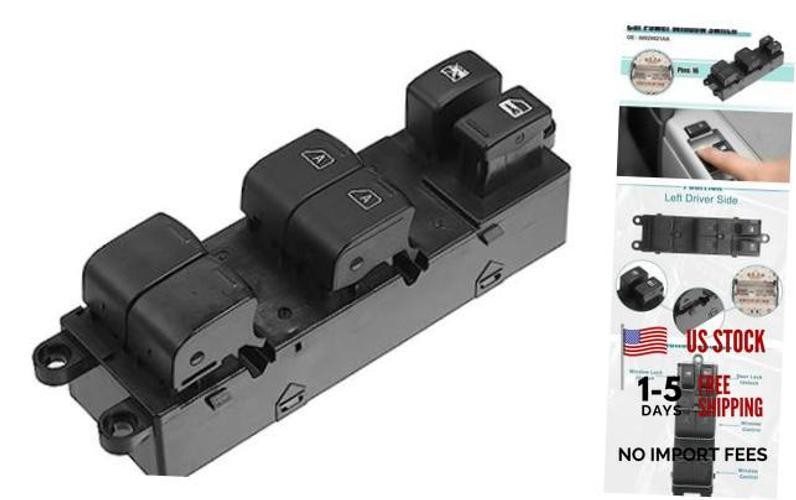 Front Left Driver Side Master Power Window Switch Fit for Infiniti FX35 2003