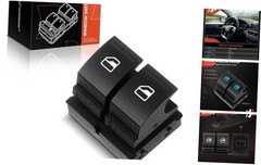 Front Left Driver Power Window Switch Compatible with Volkswagen Golf 2010