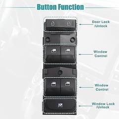 Front Left Driver Side Master Power Window Switch Fits Kia Forte 2019-2023