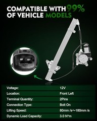 Front Left Driver Side Power Window Regulator with Motor for:-Nissan 2005-2015