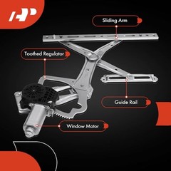 Electric Power Window Regulator with Motor Front Passenger Side (RH)
