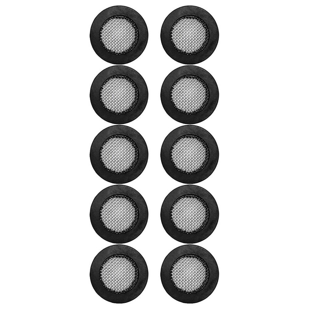 50Pcs Reusable Silicone Hose Washer with Stainless Steel Filter for Home Use
