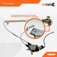 Front Driver Side Power Window Regulator & Motor Driver Side (LH) 741-586