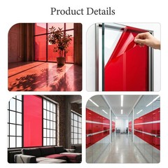 Glass Static Sticker Gel Light Filter Color Correction Car Window Film