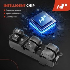 Master Power Window Switch Compatible with Mitsubishi Lancer 2008-2015 L4