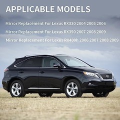 Driver Side Mirror Replacement for Lexus RX330 2004-2006 Driver Side (Left)