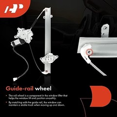 Electric Power Window Regulator with Motor Compatible with Mitsubishi Lancer
