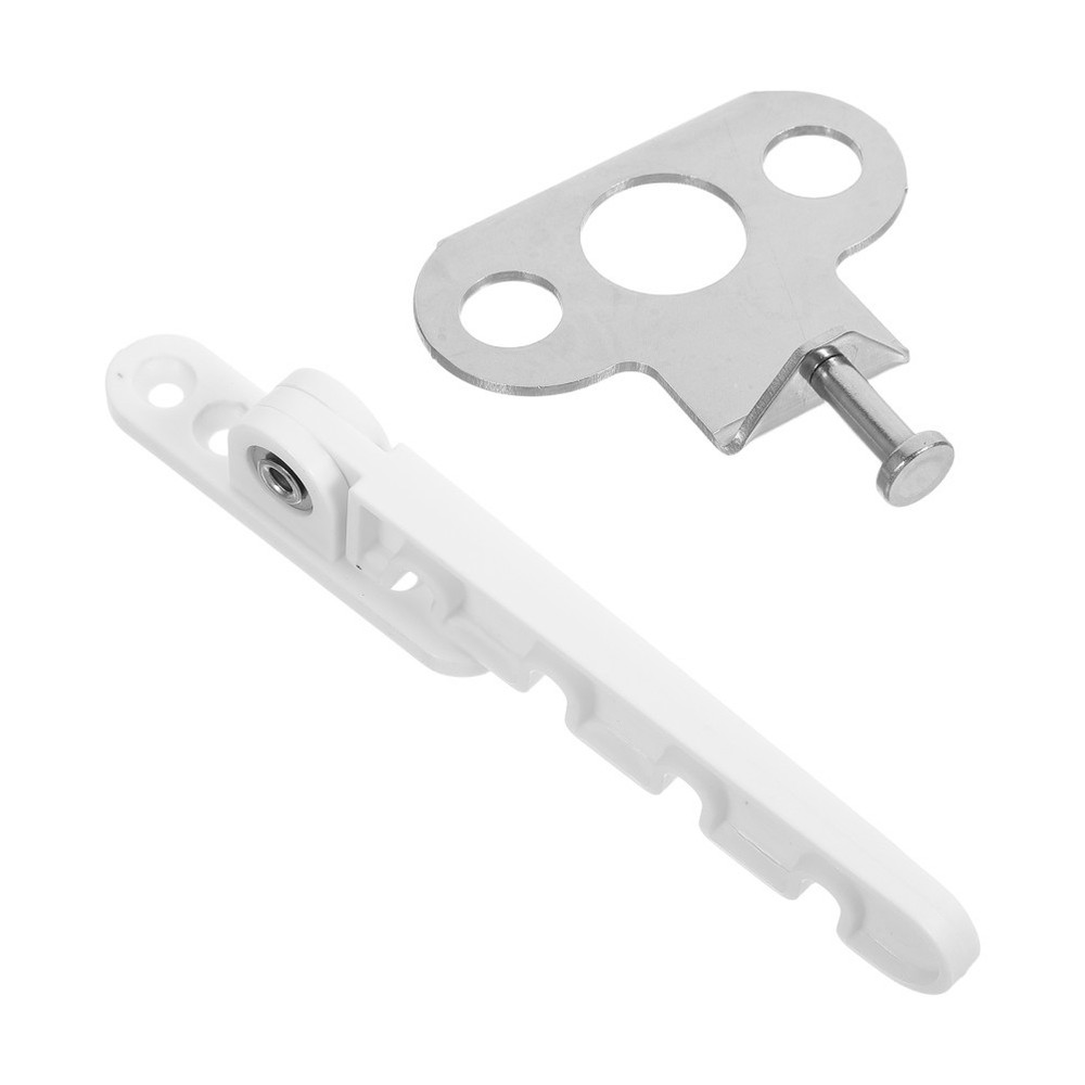 1 Set Window Restrictor Latch – 4 Slots Adjustable Wind Hook Lock – Stainless