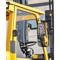 9.3×5.3 Rearview Mirrors, Universal Truck Rearview Mirror, Ideal for Forklift/Go