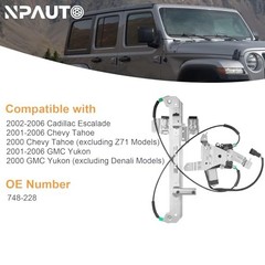 Motor Assembly Replacement for Rear Driver Side Power Window Regulator