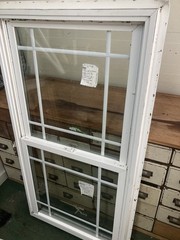 New Construction Double Hung Window With Grids 30-1/4” W X 57-1/4” H See Notes