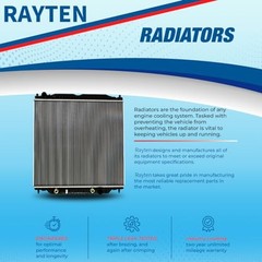 2847 Radiator Compatible with Dodge Dakota 2005 2006 2007 3.7 V6 4.7 RAD:2847