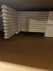 Andersen Style Grille with White Exterior and Natural Wood Interior 10 Pack