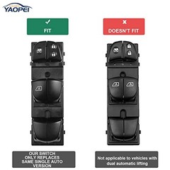 Master Power Window Switch Left Driver Side for Nissan Altima Frontier Leaf