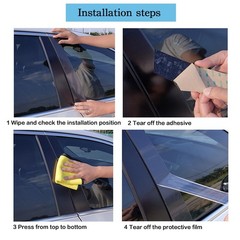 Door Window Pillar Accessories Fit for Jeep Renegade 2015-2023 Car Door Pilla…