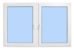 Tilt and Turn Windows White 48″ x 72″ Double Sash