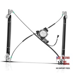 Electric Power Window Regulator with Motor Compatible with Front Passenger