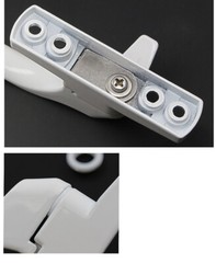 Plastic Steel Inward Open Window Handle Locking Double Glazing Replacement Lock