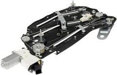 751-100 Left Quarter Power Window Regulator and Motor Assembly Compatible