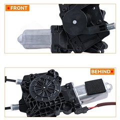 Front Right Passenger Side Power Window Regulator with Motor Assembly –