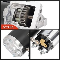 Starter Motor Compatible with Mazda 6 2009-2010, CX-9 2007-2009/2012-2015,