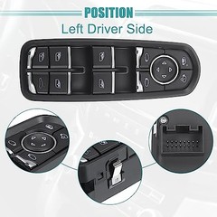 Front Left Driver Side Master Power Window Switch Fits Porsche Cayenne