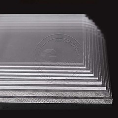 Rectangular, Square PC Sheet Clear Transparent Perspex, Cut to Size Thick 2-22mm