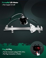 Rear Right Passenger Side Power Window Regulator With Motor Fit for 2000-2004