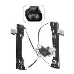 748-975 Front Passenger Right Side (2 Pins Connector) Power Window Regulator