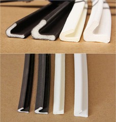 V Shape Gasket Weatherbar Draft PU Foam Door Window Sealing Strip Roll Bumper