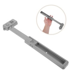 2 Pack Plastic Sliding Window Safety Locks Child Proof Adjustable Grey Home
