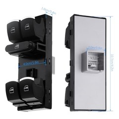 Power Window Door Master Control Switch Front Driver Side | Compatible with