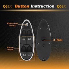 Power Window Switch for Mercedes-Benz CLS55 for AMG Window Control Switch for