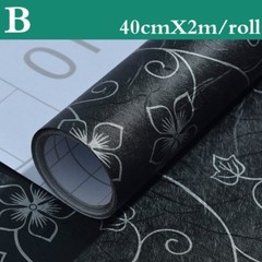 Self Adhesive Glass Window Door Sticker Film Frosted PVC Privacy Decor Floral