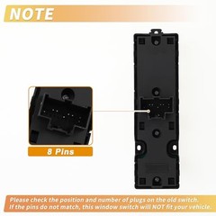 Front Left Driver Power Window Switch for Ford Expedition 2018-2022 F-150