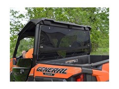 SuperATV Non-Scratch Resistant Dark Tint Rear Windshield for 2016+ Polaris Ge…