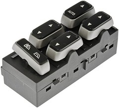 901-326 Front Driver Side Power Window Switch 5 Button Compatible with Select