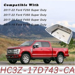 Tow Mirror Cover Cap | For 2017-2024 F250 F350 F450 F550 Chrome Left Side