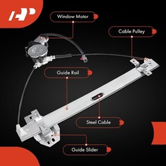 Electric Power Window Regulator with Motor Compatible with Honda Element 2003