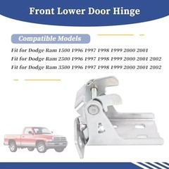 Front Lower Door Hinge Assembly 55275464AC Compatible with Dodge Ram 1500 2500