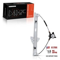 Electric Power Window Regulator Without Motor Compatible Rear Driver Side (LH)