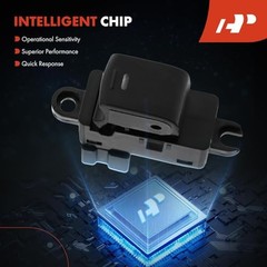 Rear Driver or Passenger Side Power Window Switch Compatible with Nissan