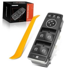 Front Left Driver Side Power Window Switch | With Power Folding Mirrors