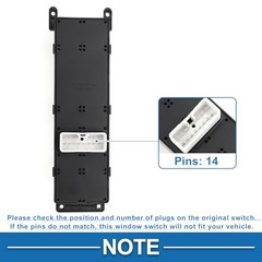 Power Window Switch No.935701G110 Front Left Driver Side Window Control Switch