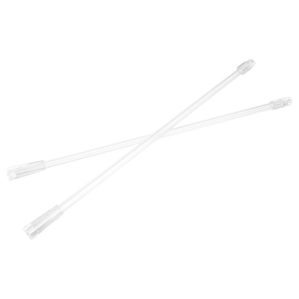 2 Pcs Blind Slats Replacement Vertical Curtain Pull Rod Wand Opener Stick