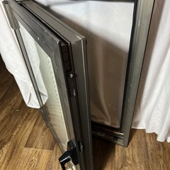 Euro Aluminum casement Windows, magnetic blinds, tempered glass, 24x36x3 1/2
