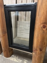 Qty Of 1 Jeld-Wen Vinyl Casement Crank Out Energy Efficient Window 21.5” X 33.5”